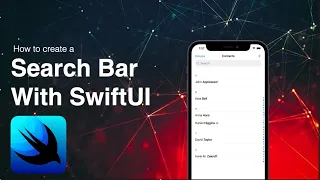 Create A Search Bar With SwiftUI || Xcode 13 || Swift 5