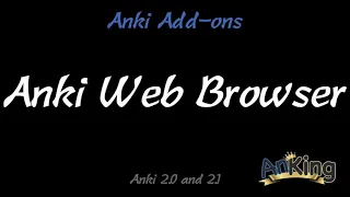 Anki Web Browser Add-on