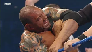 Batista vs. Kane - SmackDown 11/27/2009 (2/2)