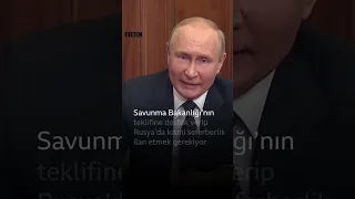 Putin Rusya'da seferberlik ilan etti