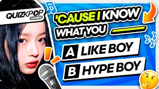 GUESS THE MISSING WORD IN KPOP SONG LYRICS | QUIZ KPOP GAMES 2022 | KPOP QUIZ TRIVIA