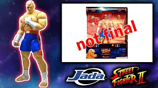 JADA TOYS STREET FIGHTER SAGAT! BREAKDOWN! EVERYTHING WE KNOW SO FAR! BIGGEST FIGURE JADA HAS MADE!