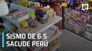 Se registra sismo de 6.5 en zona amazónica de Perú - Por las Mañanas