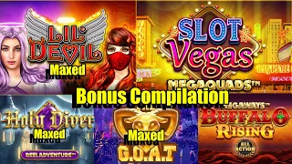 Lil Devil Maxed, Holy Diver Maxed, The GOAT Maxed, Slot Vegas & More + Community BIG WINS!!
