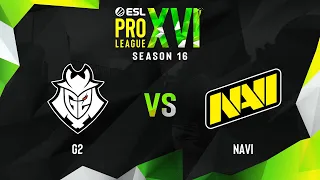 G2 vs NaVi | Map 2 Inferno | ESL Pro League Season 16 - Quarter-final