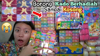 BORONG SEMUA KOTAK KADO BERHADIAH SAMPAI KOSONG ! Isi nya Mainan Aneh