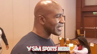 Evander Holyfield talks Fury vs Wilder 3 and Breaks down why Joshua lost to Usyk
