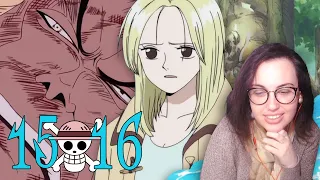 Watch Your Backs! | One Piece 15-16 Reaction & Review