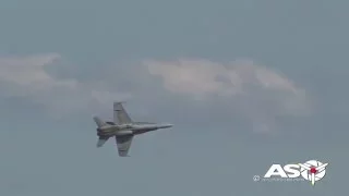 RAAF F/A-18A Hornet Australian Grand Prix Sunday 2016
