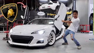 We Installed Lambo Doors on a Subaru BRZ!