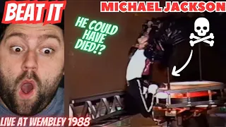 Beat It - Michael Jackson | LIVE AT WEMBLEY REACTION