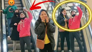 Taking selfie 😂with beautiful girl's prank! on escalator|| Amazing reaction|| pappu prankster