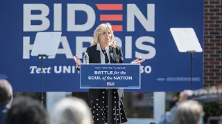 Jill Biden speaks at Pitt Community College