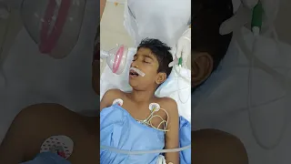 Boy wakes up after Anesthesia