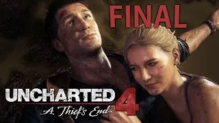 Uncharted 4: A Thief's End - FINAL ÉPICO!!!!!! [ Playstation 4 - Playthrough PT-BR ]