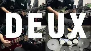 [TAB]the GazettE - DEUX [Guitar Bass Drum Cover]