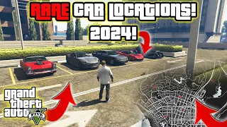 GTA V - All New Rare Car Locations in Story Mode (XBOX, PC, PS4) #gta5