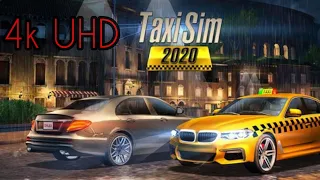 Becoming a taxi driver and driving Cadillac CT6 2020 | Taxi Sim 2022 Evolution |