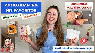 ANTIOXIDANTES 2022: MIS FAVORITOS, VITAMINA C, NIACINAMIDA ¿CUÁLES NO VOLVERÍA A USAR? ISDIN, VICHY