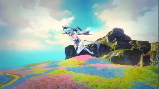 Revelation Online (天谕): Air Dash and Flying on Flower Field