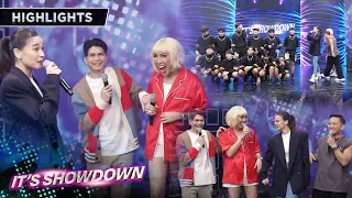 Vice, Vhong and Jhong leave Anne alone on stage! | It's Showdown