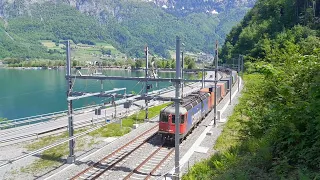 Re620 Cargo Güterzug Walensee - Armeefahrzeuge - Deutschland?