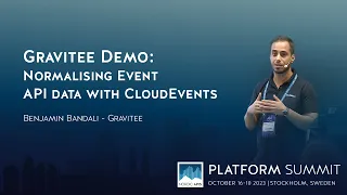 Gravitee Demo:  Normalising Event API data with CloudEvents