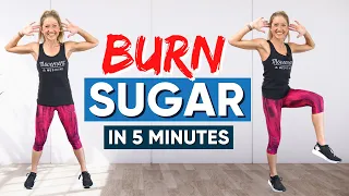 Workout to burn sugar in 5 minutes (REALLY WORKS!)