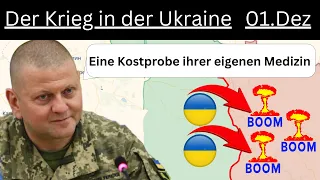 01.Dez: Panik durch Sabotageangriffe in Russland!  Ukraine-Krieg Tag 280