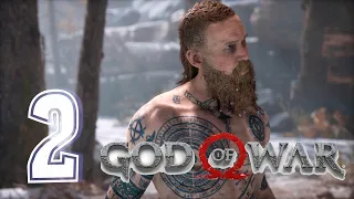 Прохождение God of War 4. часть 2. Босс  Чужак