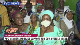 APC Members Mobilize Support For Gov. Oyetola In Ede