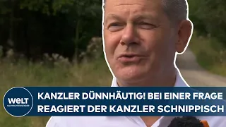 OLAF SCHOLZ: Ampelzoff mit drei Brennpunkten! Und bei einer Frage reagiert der Kanzler schnippisch