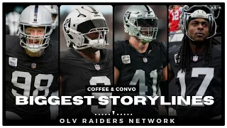 #Raiders | TOP Storylines For 2024 Las Vegas Raiders | What’s The Holdup 💰? | ☕️🏴‍☠️ |