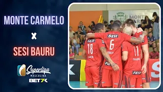 Monte Carmelo X Sesi Bauru | MELHORES MOMENTOS | Superliga BET7K Masculino 23/24
