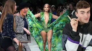 BEST AND WORST SPRING 2020 FASHION SHOWS (gigi confronts chanel runway crasher marie s'infiltre)