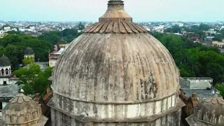 Lucknow Heritage Monument  | Nawab Sadat Ali Khan Tomb | Lucknow Drone Video 4K