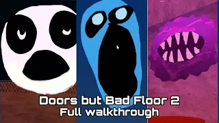 Doors but bad Floor 2 | Full Gameplay #roblox #doors