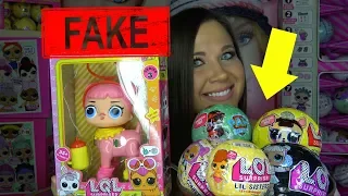 FAKE LOL Surprise Big Surprise Pearl Surprise GIANT DOLLS Fake Confetti pop series 3 wave 2 PETS