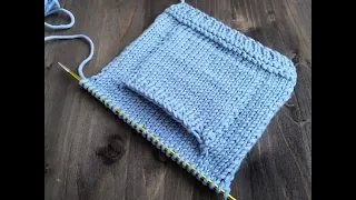 knitted pocket