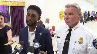 First in-person community meeting with Acting Baltimore Police Commissioner Richard Worley