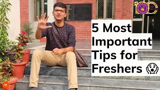 5 must watch tips for all Freshers | Societies | Relationship | Delhi University🔥 - Reality check :)