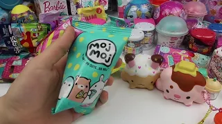 Moj Moj vs Smooshy Mushy Patladı! Sürpriz Squishy Stres Oyuncakları Challenge Bidünya Oyuncak