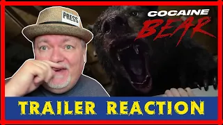 COCAINE BEAR (2023) Movie Trailer Reaction Video - This Movie Looks F*CKING CRAZY!