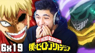 DEKU VS MUSCULAR REMATCH | My Hero Academia 6x19 REACTION (Full Power!!)