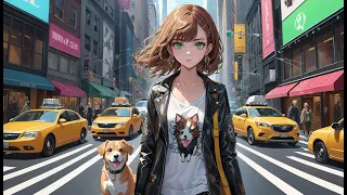 Chill Beats & City Streets: A Lofi Anime Study Session