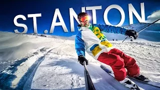 POWDER SKIING in St. Anton - GoPro Hero 4