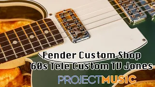 Fender Custom Shop 60s Tele Custom TV Jones Cadillac Green - Project Music