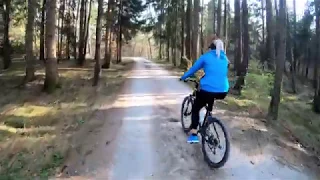 Radfahren mit Blondie