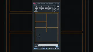 AutoCAD MLine - AutoCAD Tutorials #architecture #autocad #architect