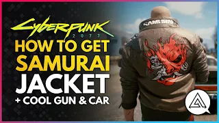 CYBERPUNK 2077 | How to Get the SAMURAI JACKET + Iconic Pistol Malorian Arms 3516 & Porsche 911